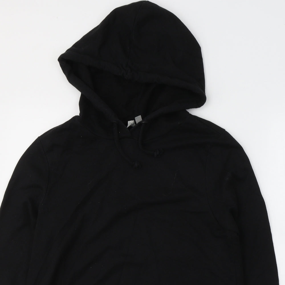 Womens UK Size 8 ASOS Black Pullover Hoodie