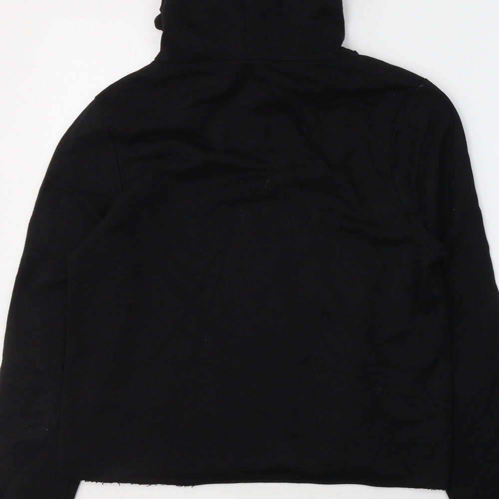Womens UK Size 8 ASOS Black Pullover Hoodie