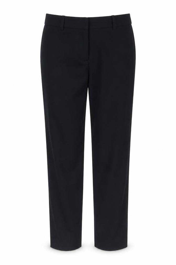 Marks and Spencer Womens Black  Polyester Trousers  Size 10 L25 in Regular