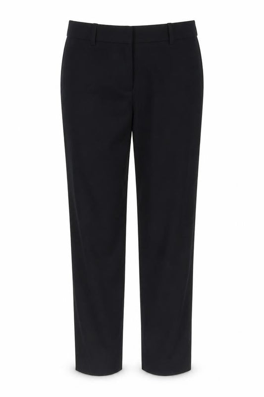Marks and Spencer Womens Black  Polyester Trousers  Size 10 L25 in Regular