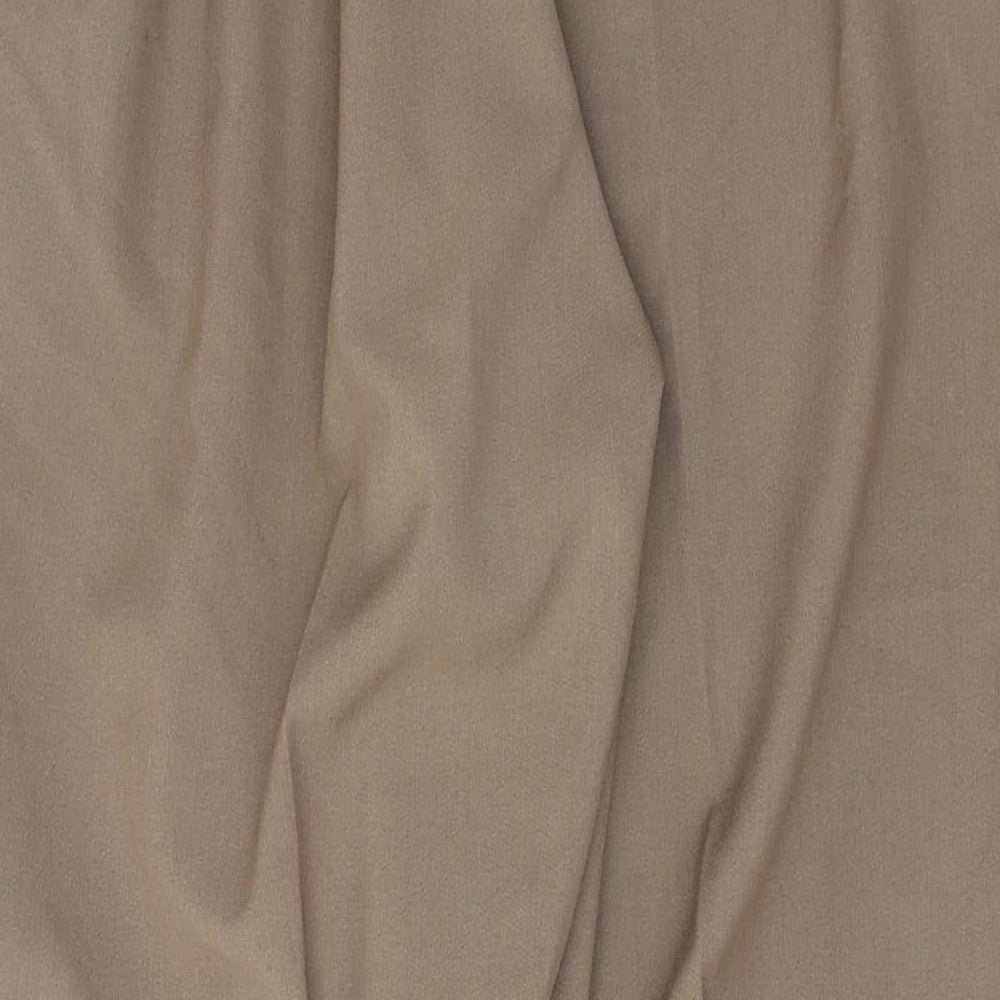 Womens UK Size 16 Preworn Regular Fit  Brown Trousers