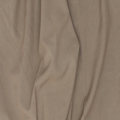 Womens UK Size 16 Preworn Regular Fit  Brown Trousers