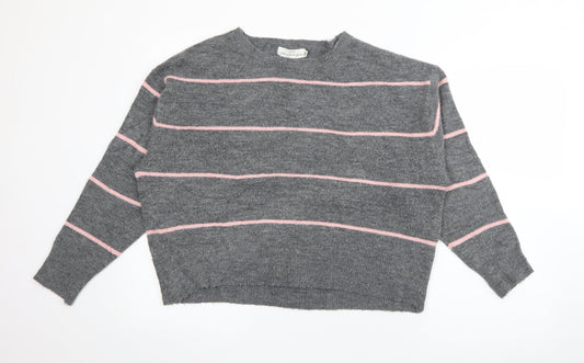 Womens UK Size S H&M Grey Pullover Jumper