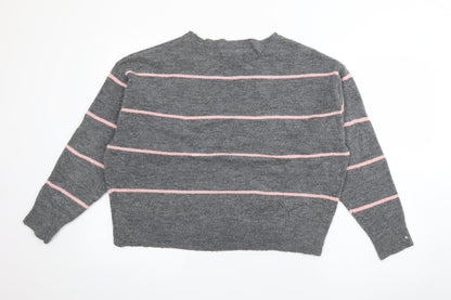 Womens UK Size S H&M Grey Pullover Jumper