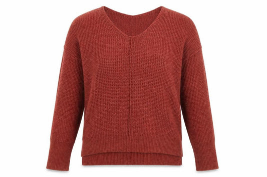Womens UK Size L If it were me Red Pullover Jumper
