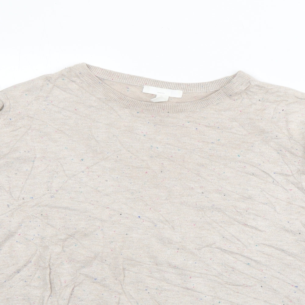 Womens UK Size S H&M Grey Pullover Jumper