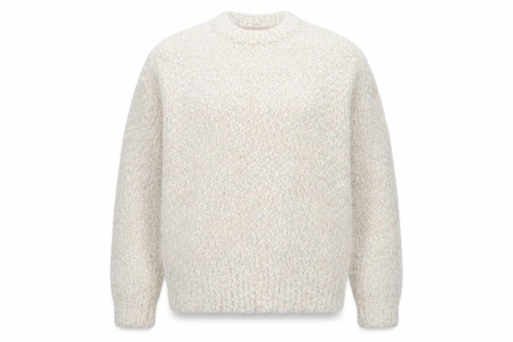 Womens UK Size S Papaya Ivory Pullover Jumper