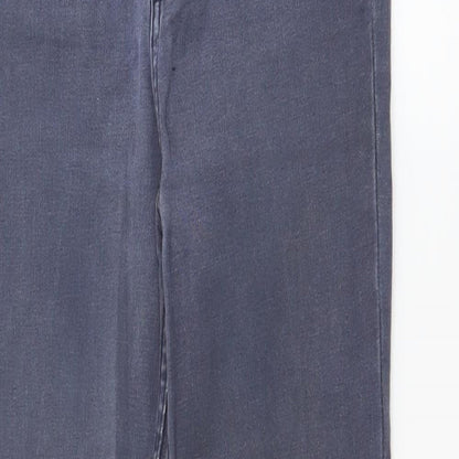 New Look Womens Blue  Polyester Skinny Jeans Size 10 L28 in Regular