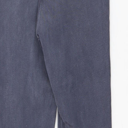 New Look Womens Blue  Polyester Skinny Jeans Size 10 L28 in Regular
