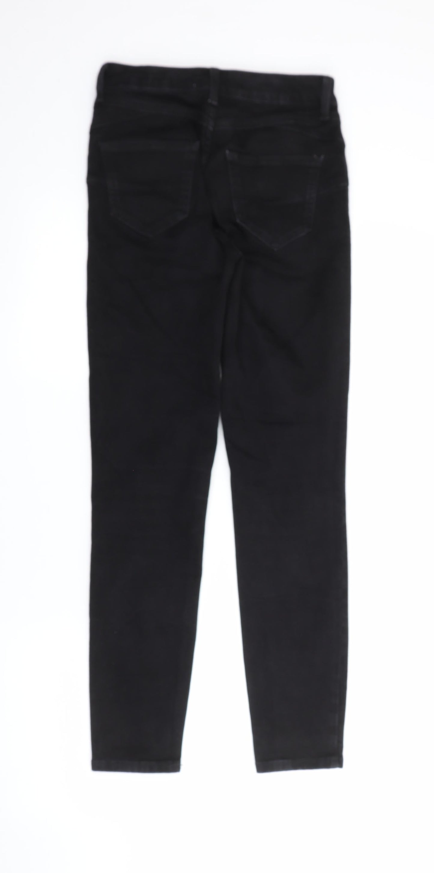 New Look Womens Black  Cotton Skinny Jeans Size 8 L27 in Regular