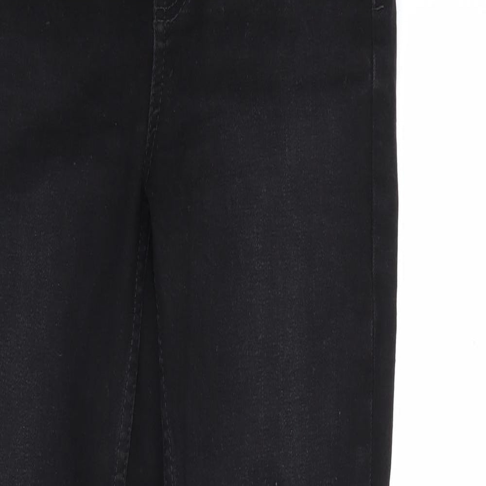 New Look Womens Black  Cotton Skinny Jeans Size 8 L27 in Regular