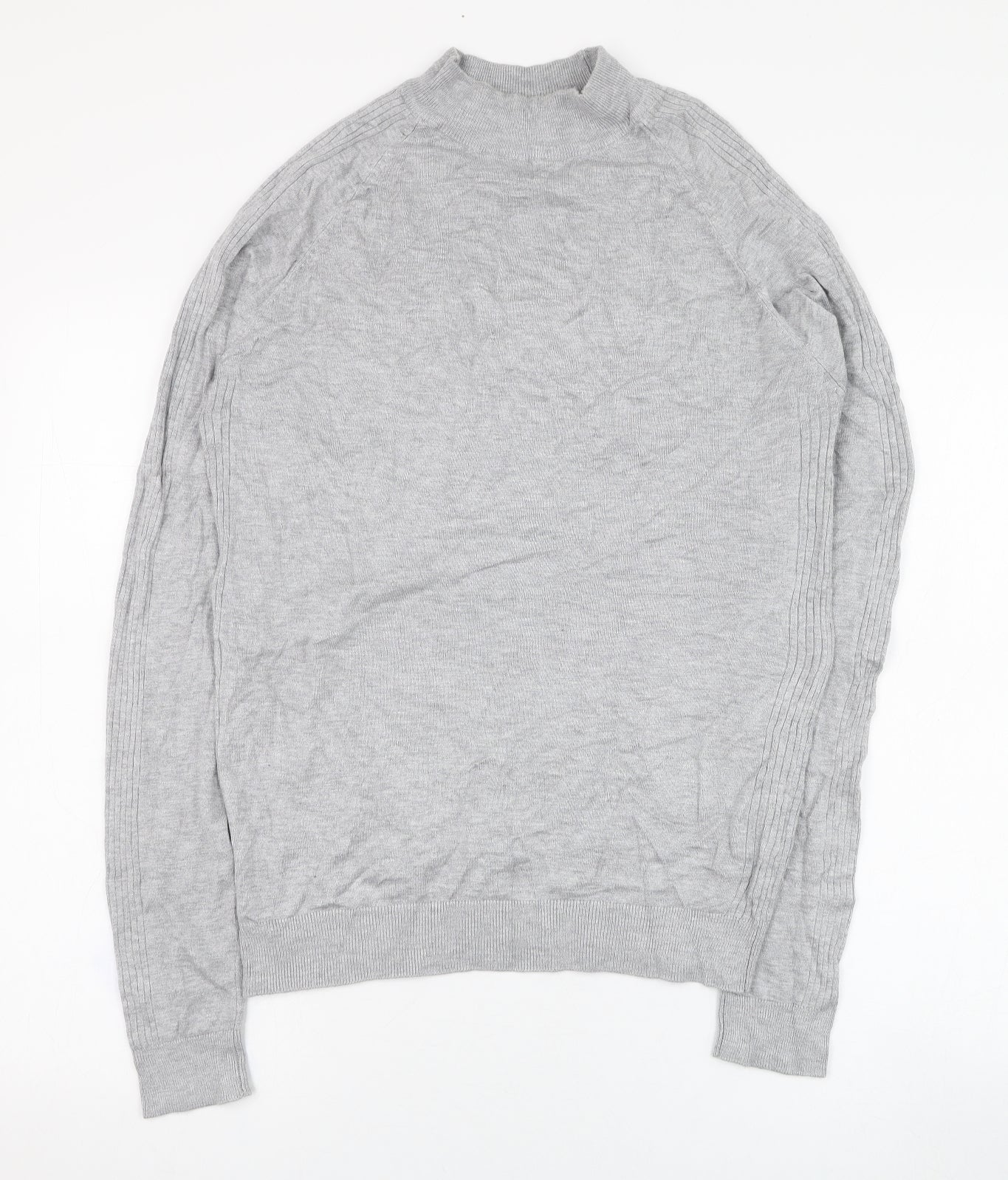 Womens UK Size S River Island Grey Pullover Jumper