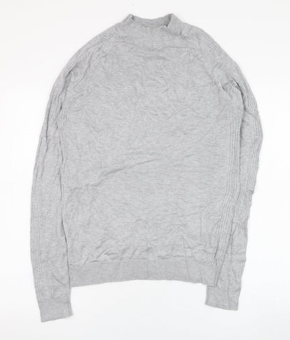 Womens UK Size S River Island Grey Pullover Jumper