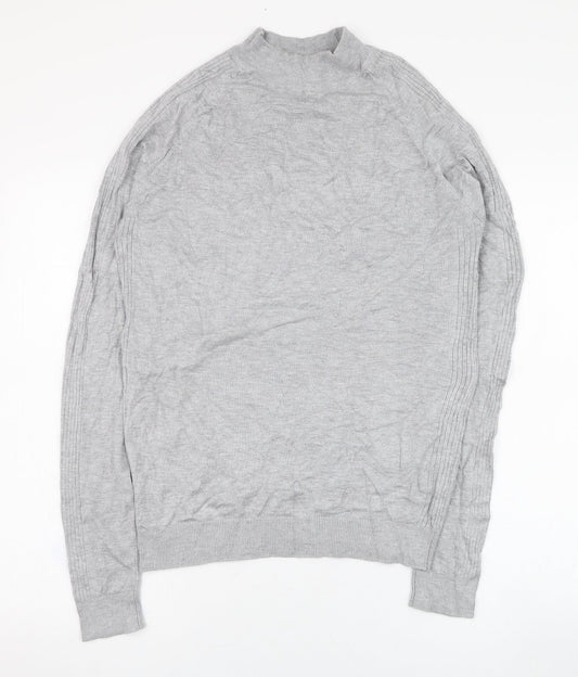Womens UK Size S River Island Grey Pullover Jumper