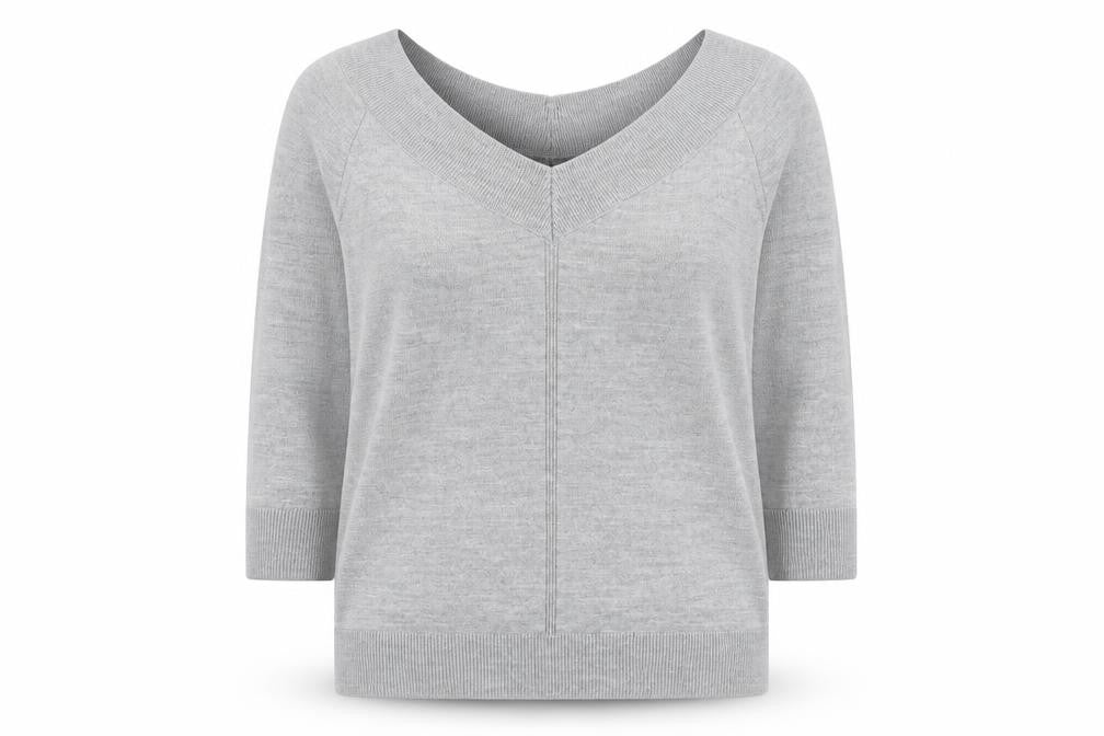 Womens UK Size 10 TU Grey Pullover Jumper