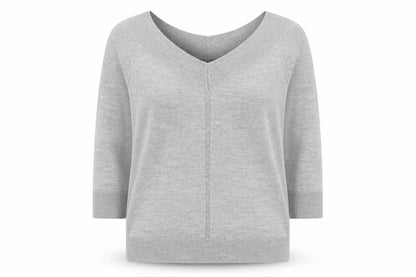Womens UK Size 10 TU Grey Pullover Jumper