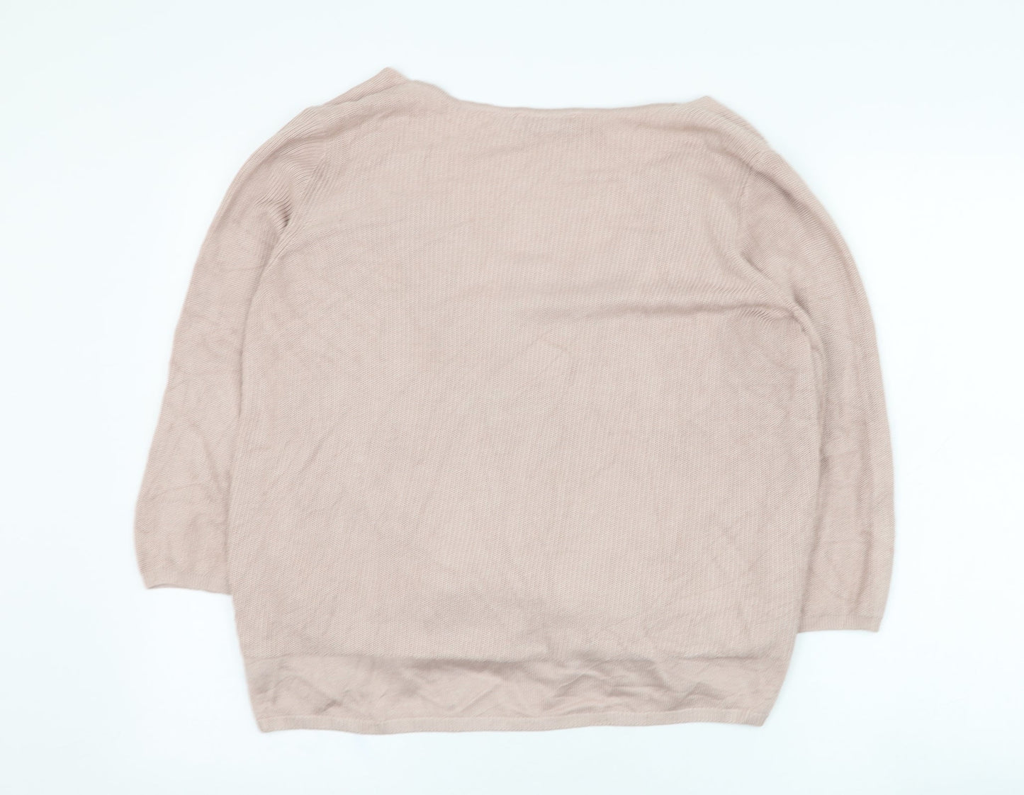 Womens UK Size 16 Marks and Spencer Pink Pullover Jumper