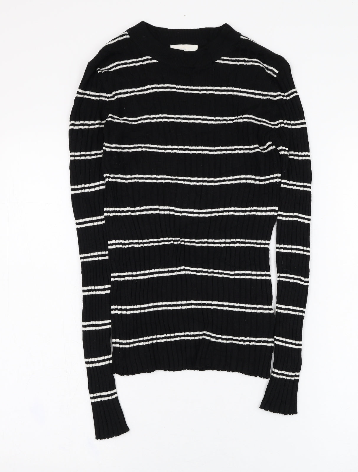 Womens UK Size S H&M Black Pullover Jumper