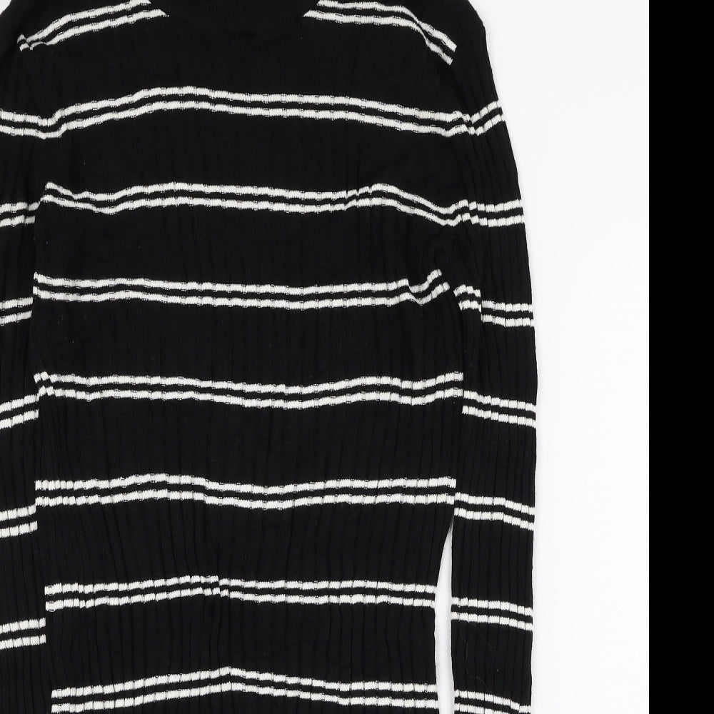 Womens UK Size S H&M Black Pullover Jumper