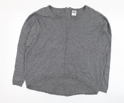 Womens UK Size XS Vera Moda Grey Pullover Jumper