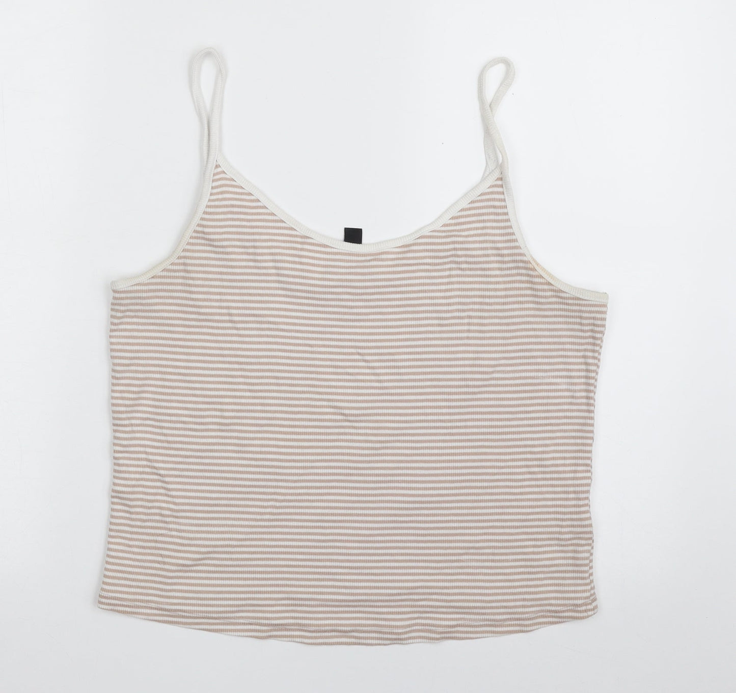 Womens UK Size 18 New Look Beige Camisole Tank
