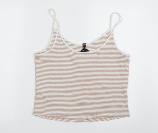 Womens UK Size 18 New Look Beige Camisole Tank