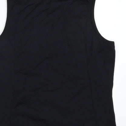Gerry Weber Womens Black  Polyester Basic Tank Size M Scoop Neck