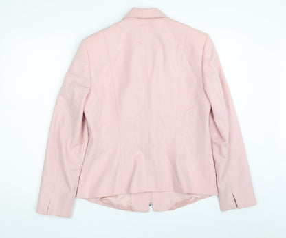 Gerry Weber Womens Pink   Jacket Blazer Size 14  Zip