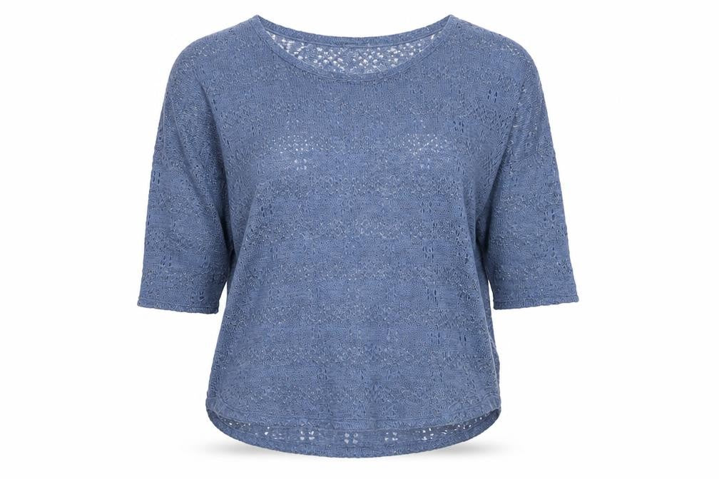 Womens UK Size S Oasis Blue Pullover Jumper