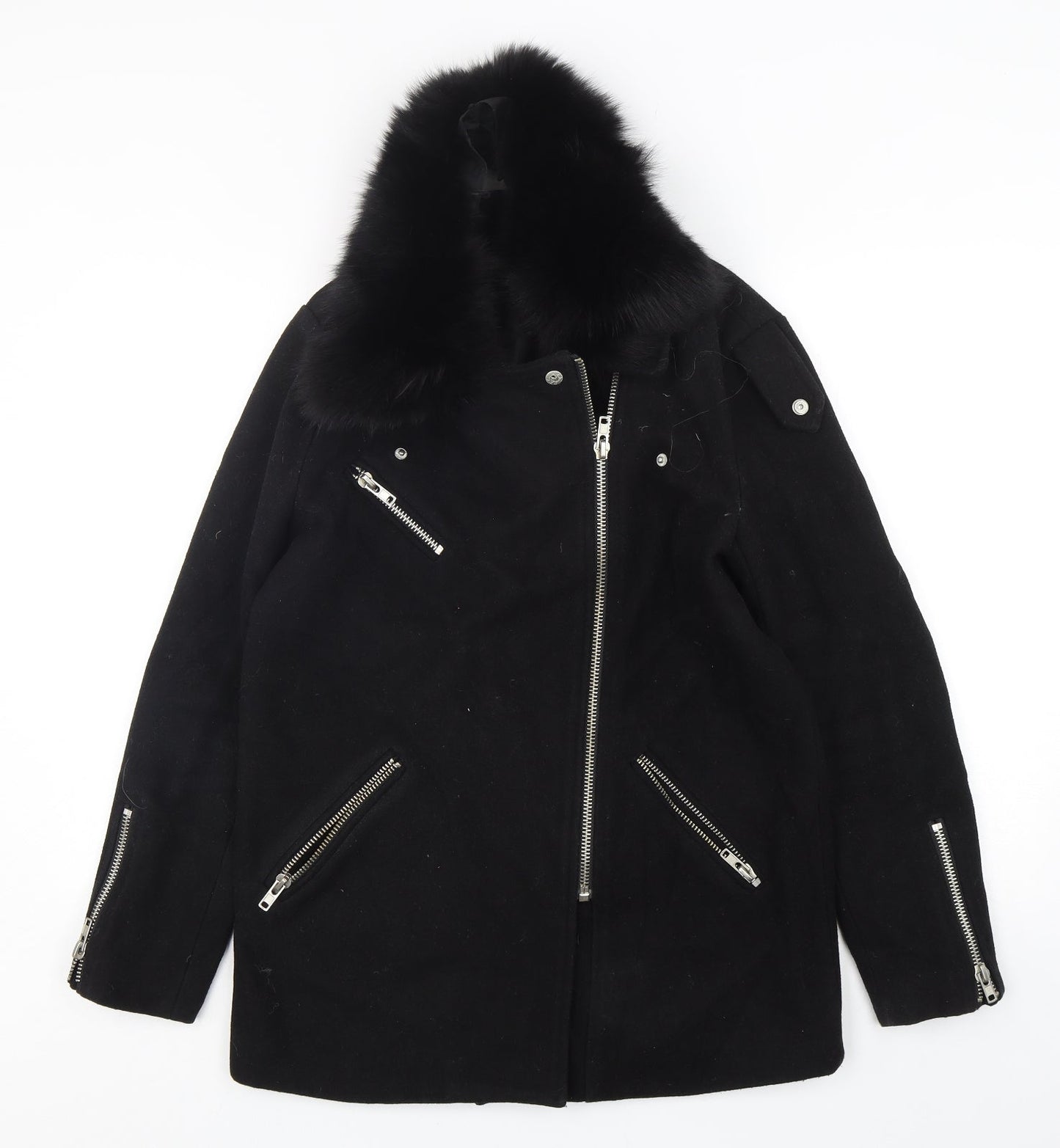 Suncoo Womens Black   Jacket  Size S  Zip