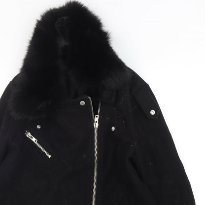 Suncoo Womens Black   Jacket  Size S  Zip