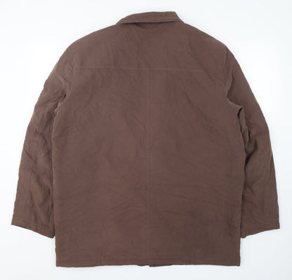 Mens UK Size L Greenwoods Brown Jacket