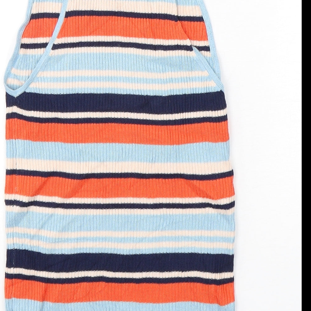 Womens UK Size 10 Atmosphere Multicoloured Vest Jumper