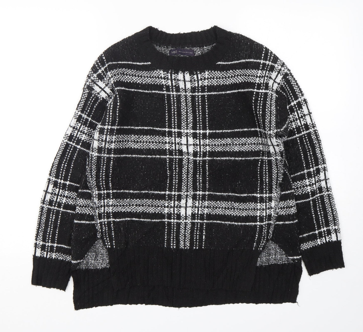 Womens UK Size S Marks and Spencer Multicoloured Pullover Jumper