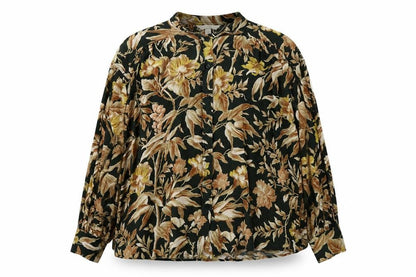 Womens UK Size 10 H&M Multicoloured Basic Button-Up