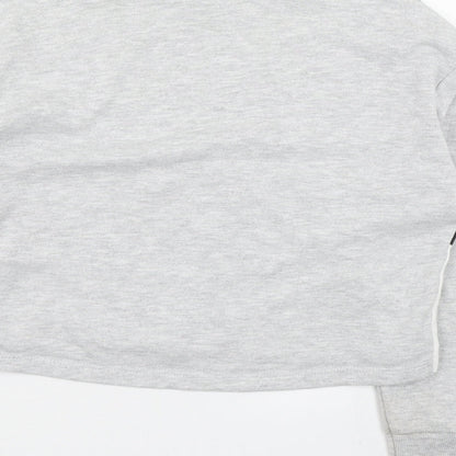 George Boys Grey Camouflage Cotton Pullover Sweatshirt Size 7-8 Years  Pullover