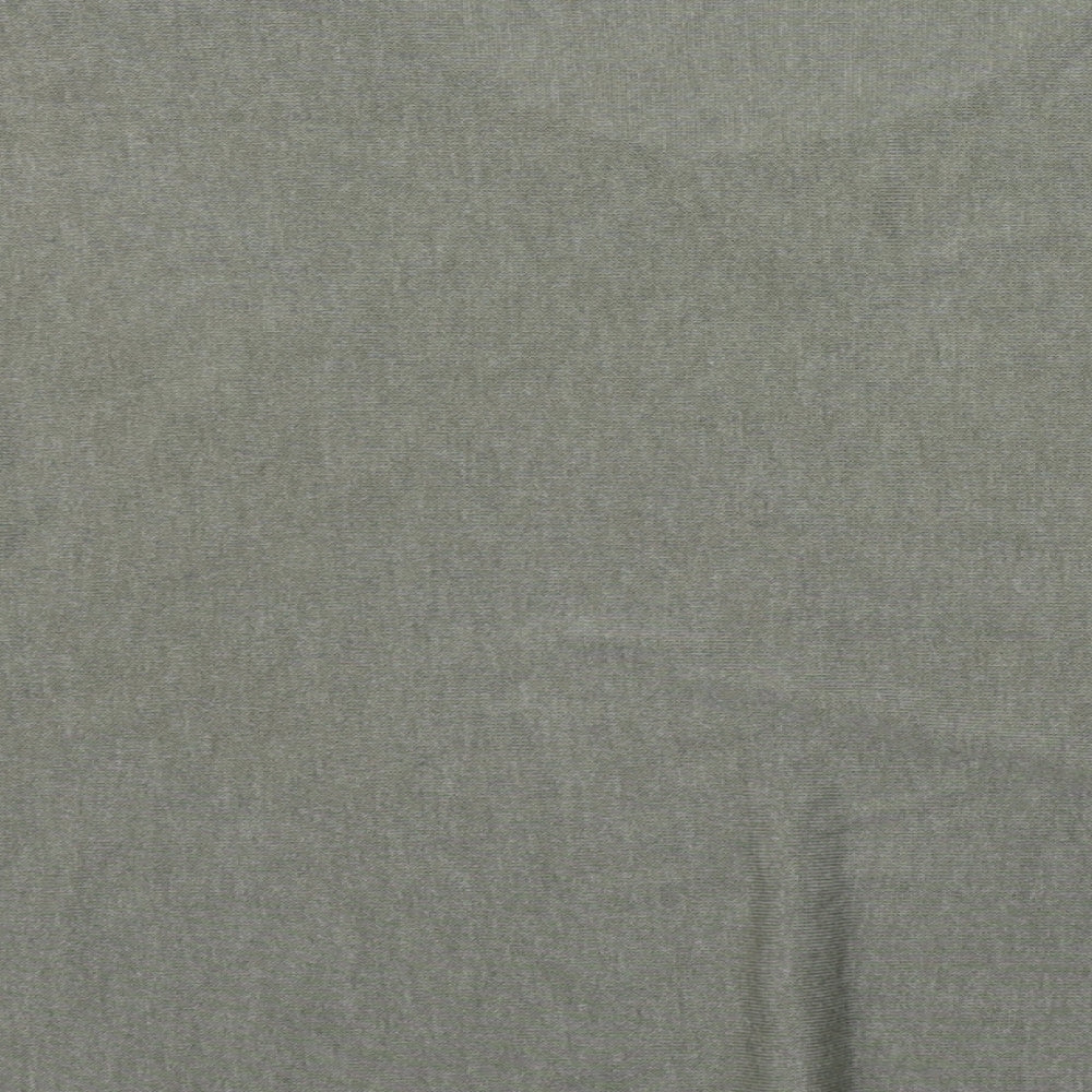 Womens UK Size 8 Preworn Green Basic T-Shirt