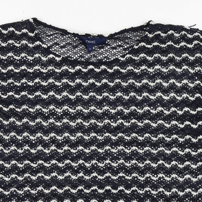 Womens UK Size 14 NEXT Blue Pullover Jumper