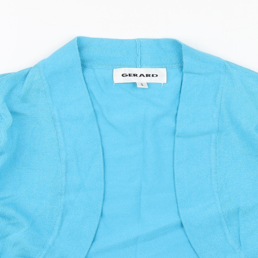 Womens UK Size S Gerard Blue Shrug Jumper