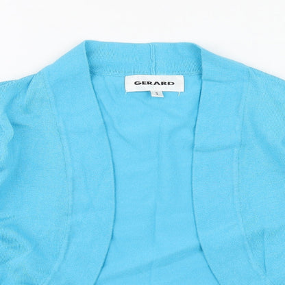 Womens UK Size S Gerard Blue Shrug Jumper