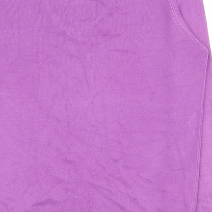 Womens UK Size 12 Marks and Spencer Purple Pullover Jumper