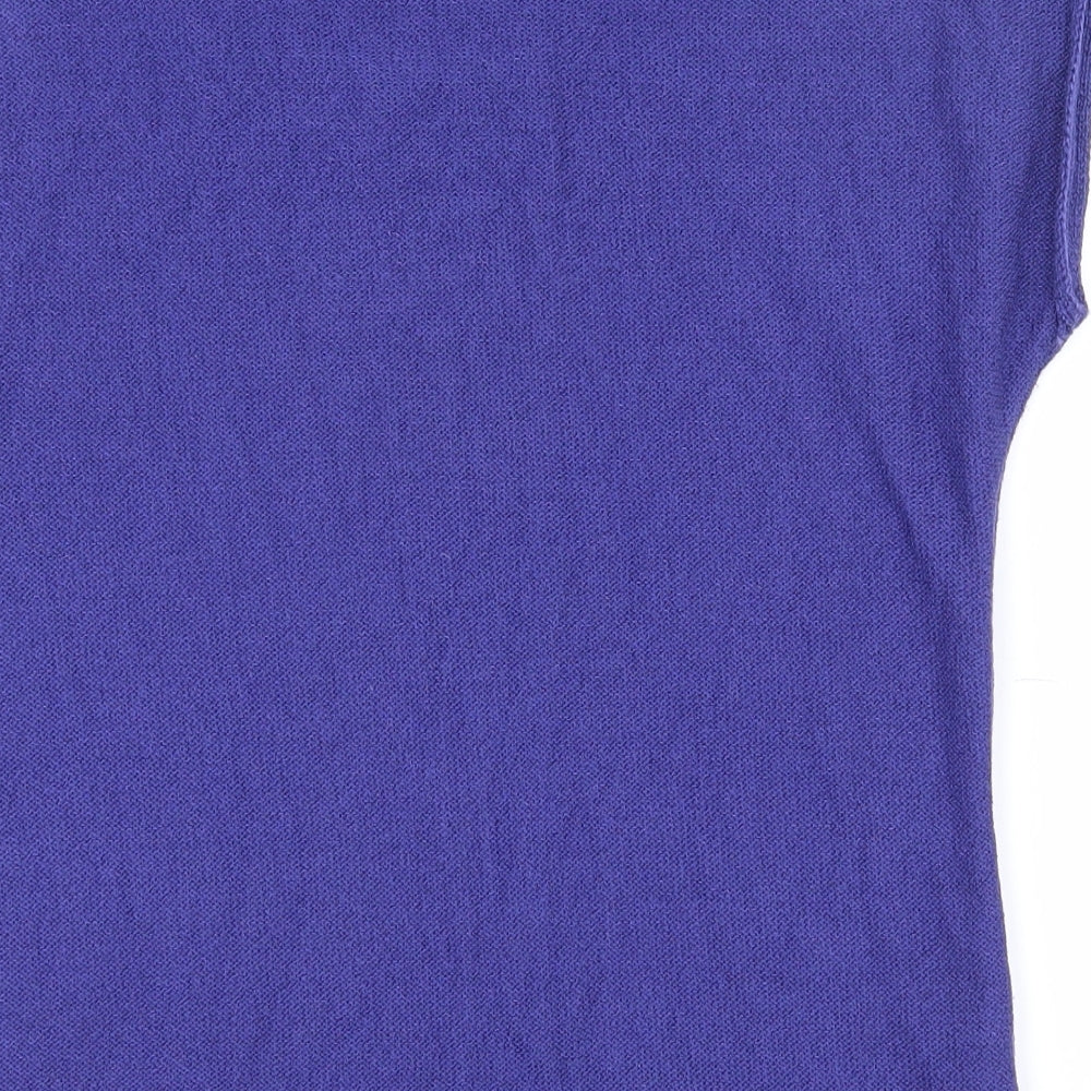 Womens UK Size 12 Papaya Purple Pullover Jumper