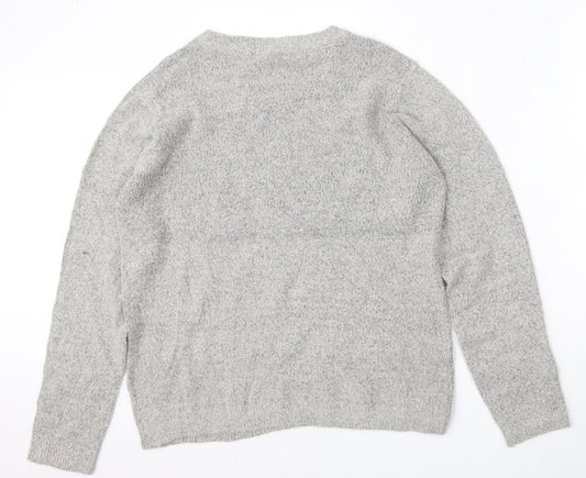 Womens UK Size XL Soyaconcept Grey Pullover Jumper