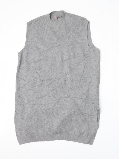 Womens UK Size 16 Dorothy Perkins Grey Vest Jumper