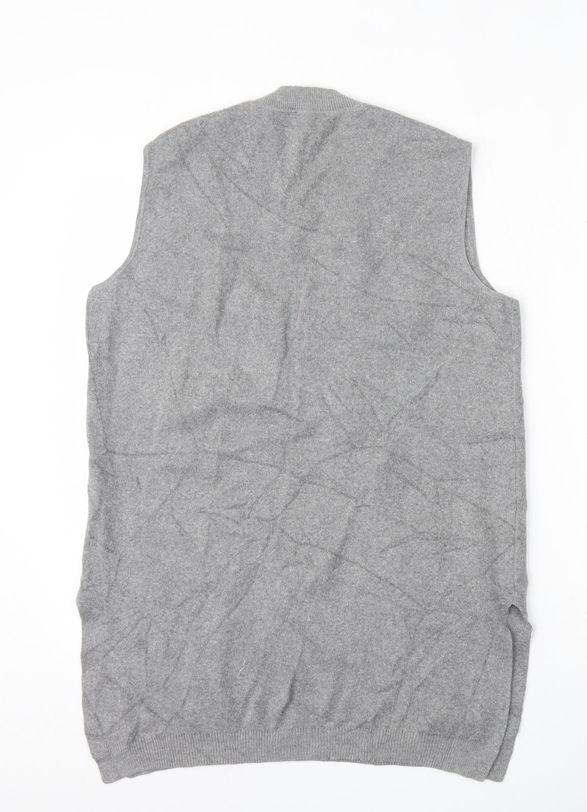 Womens UK Size 16 Dorothy Perkins Grey Vest Jumper