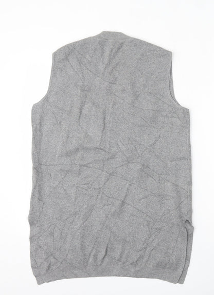 Womens UK Size 16 Dorothy Perkins Grey Vest Jumper