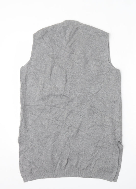 Womens UK Size 16 Dorothy Perkins Grey Vest Jumper
