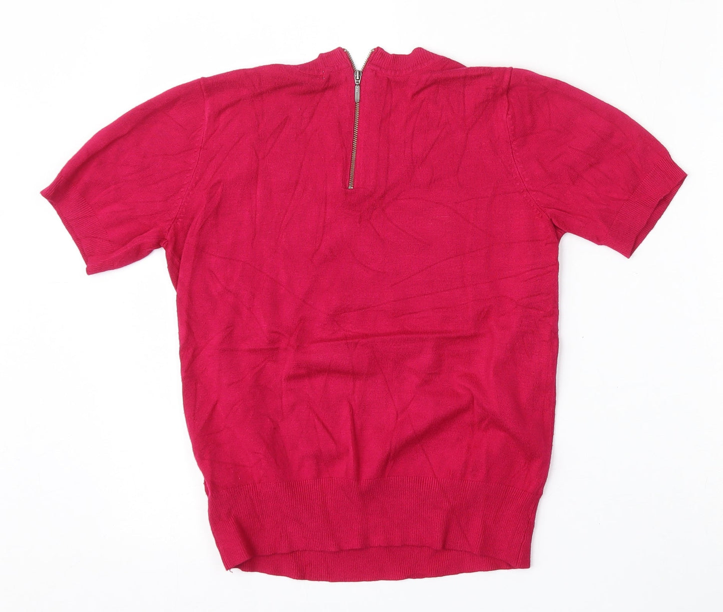 Womens UK Size 8 Marks and Spencer Pink Pullover Jumper