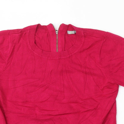 Womens UK Size 8 Marks and Spencer Pink Pullover Jumper