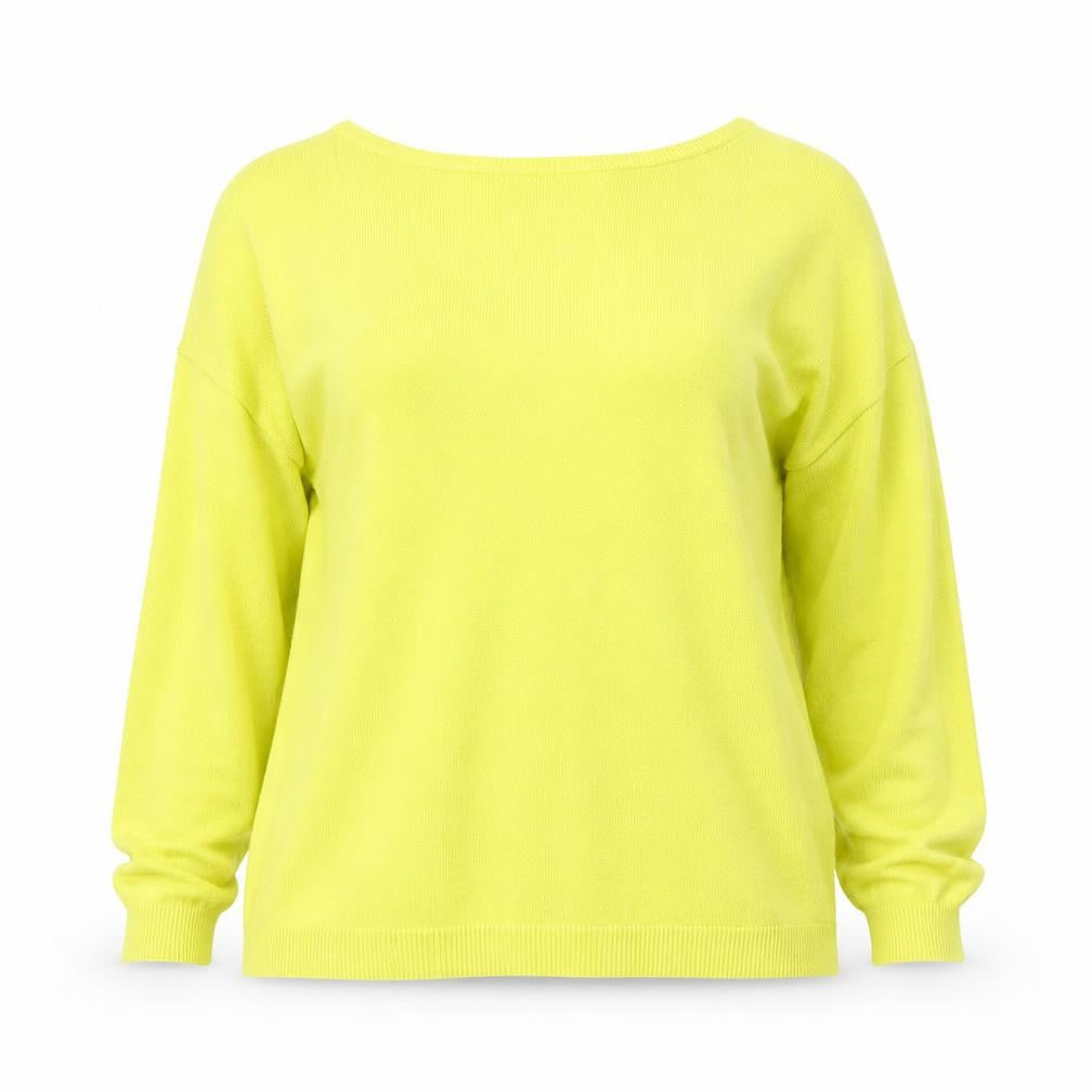 Womens UK Size 12 Atmosphere Yellow Pullover Jumper